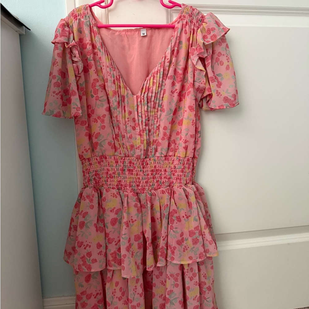 Pink loveshackfancy similar dress
